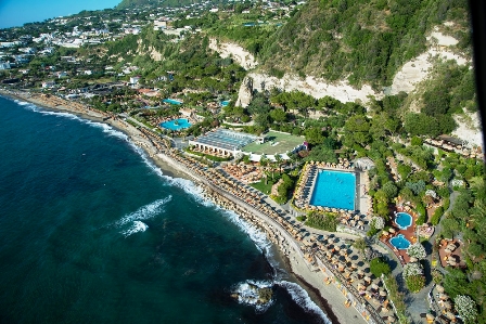 il parco termale giardini poseidon a Forio isola d'ischia