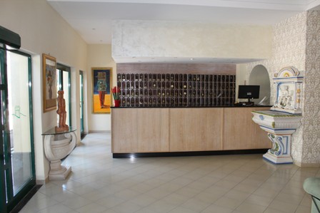 reception vom hotel terme punta del sole ischia, ciro castiglione ischia